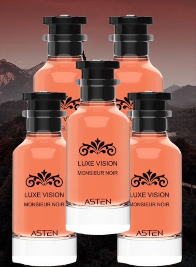 استين 5 قطع عطر لوكسي فيجين مونسيور نوار 100مل - Image 1